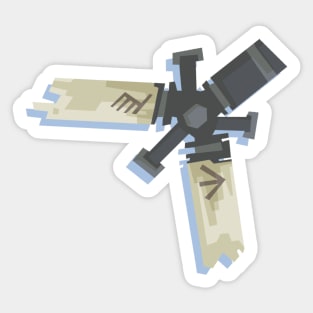 Dishonored Bone Charm Sticker